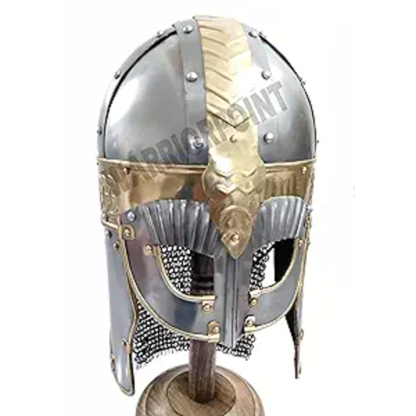 Medieval SCA LARP Viking Wolf Helmet Reenactment Armor Helmet Replica with Express Shipping