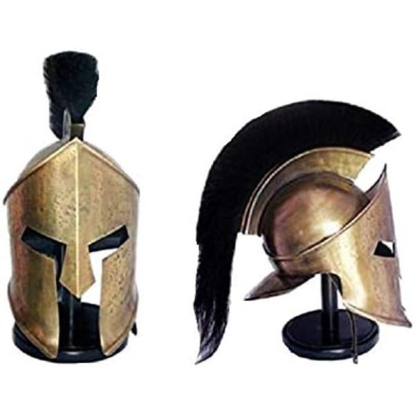 18 Gauge Iron 300 SPARTAN KING LEONIDAS MEDIEVAL ARMOR-ENACTMENT REPLICA Helmet